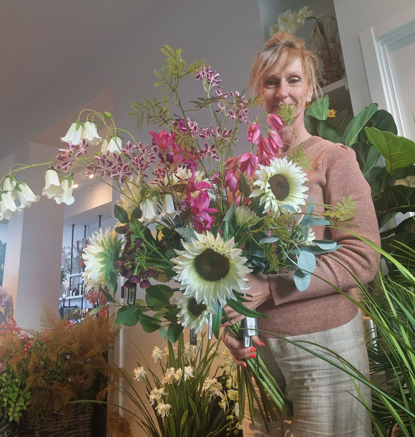 Luxe plukboeket Elegance