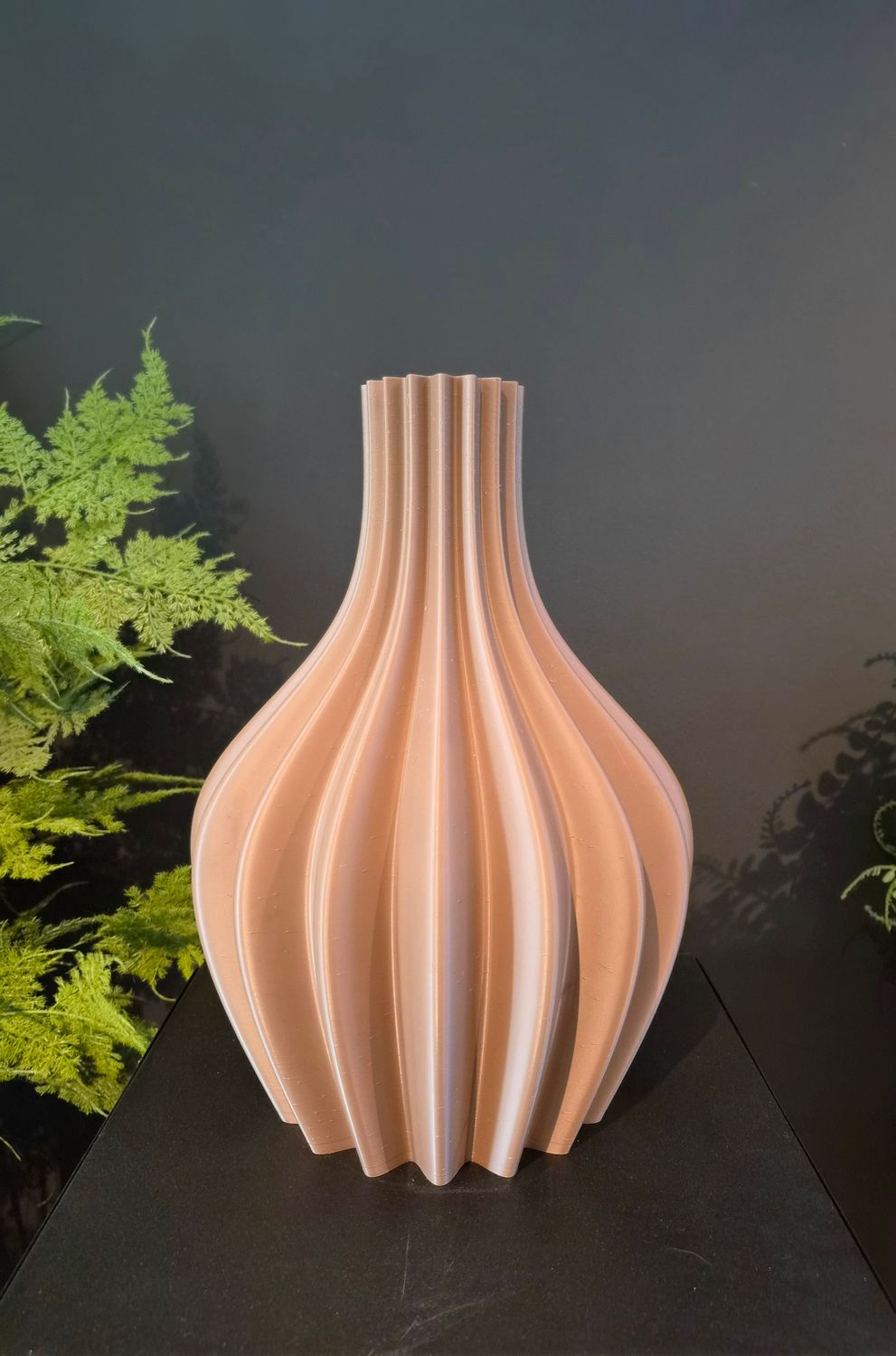 Unieke Design Vaas 3D bruin