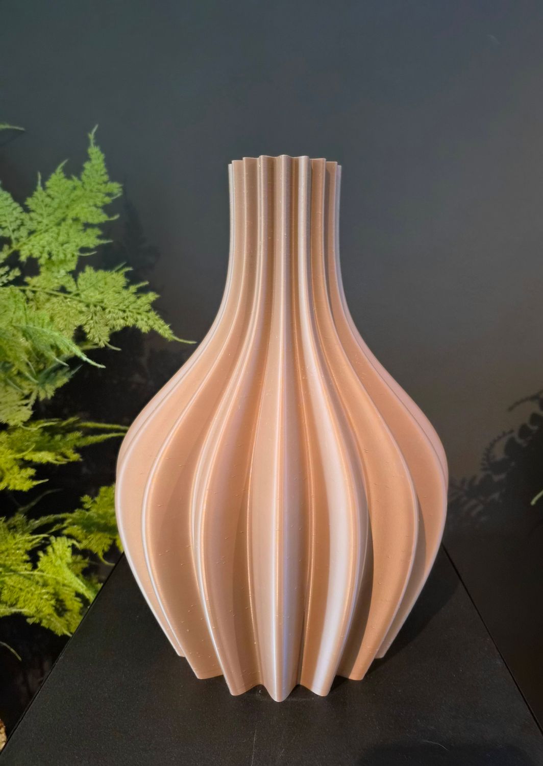 Unieke Design Vaas 3D bruin