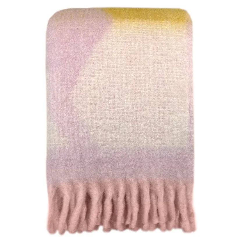 Malagoon Zapotec plaid- soft lilac - 100% recycled