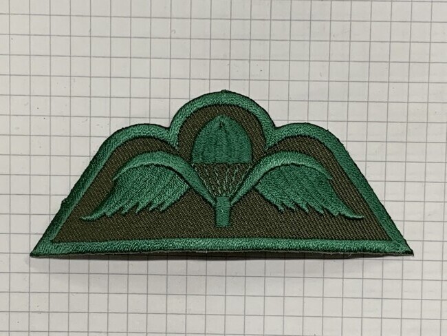 België - A Brevet parachutist Para - licht groen (204)