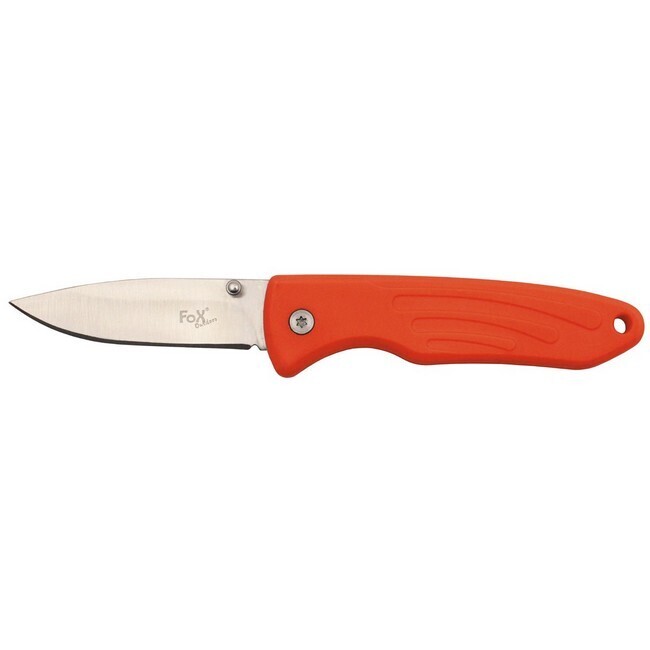 Vouwmes - zakmes rood TPR grip