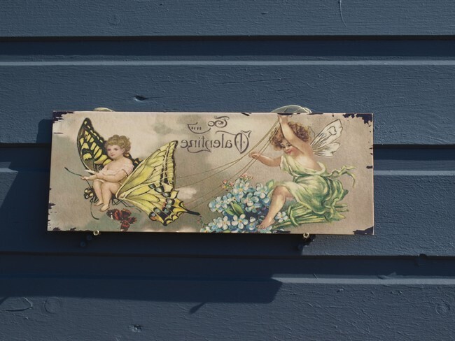 Engel op een vlinder (397)