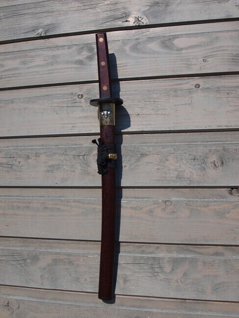 Zwaard - Wakizashi (hout)