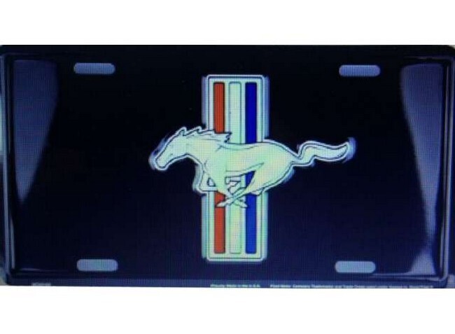 Auto - Ford Mustang nummerbord (607)