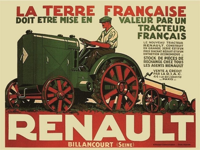 Tractor - Renault Tracteur (606)