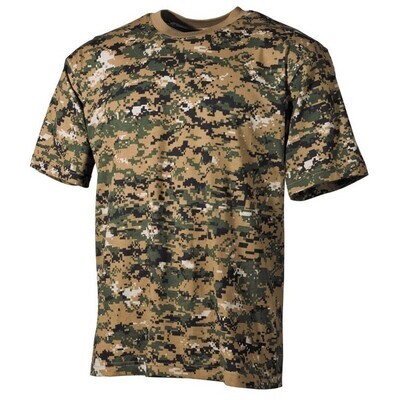 T-shirt - Digital Woodland Camouflage
