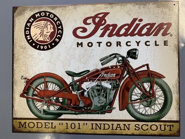 Motor - Indian - Model 101 Indian Scout (759)