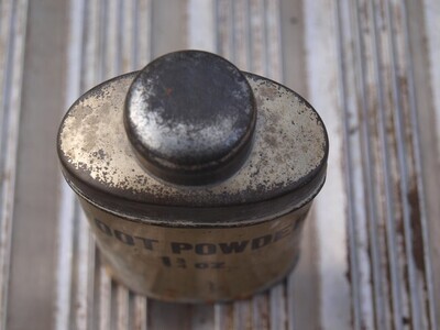 Foot Powder Ovaal