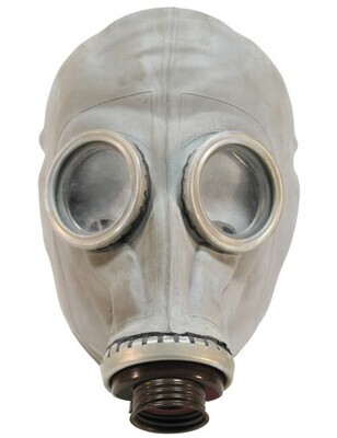 Gasmasker Sovjet PM5, grijs (zonder filter)