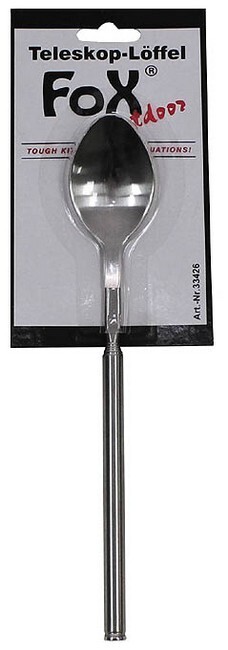 Lepel met telescoopsteel
