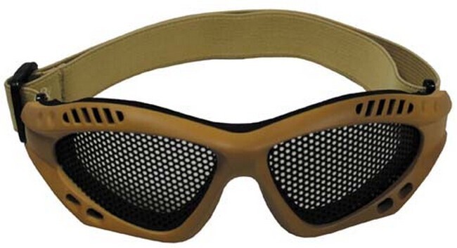 Mesh goggle beige