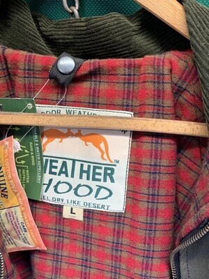 Wax jas Weather hood kort model