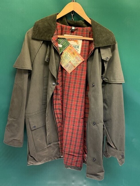 Wax jas Weather hood kort model