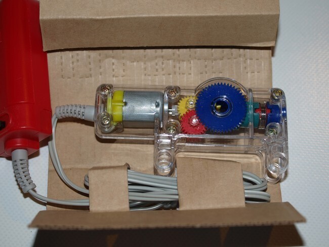 Knex power controller met motor