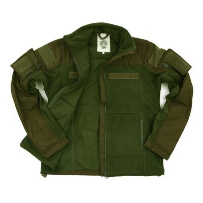 Combat Fleece-Jacket, , groen