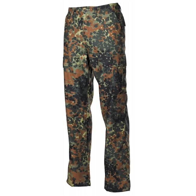 Camouflage gevechtsbroek BDU Flecktarn