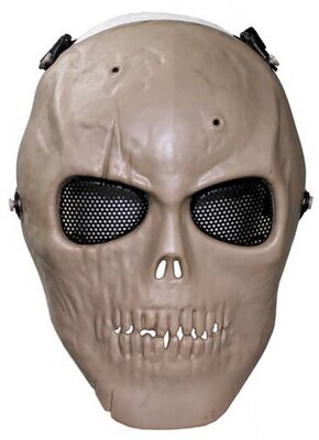 Airsoft masker dodenkop volledige bescherming Coyote