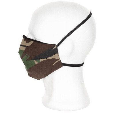 Woodland neus en mondmasker