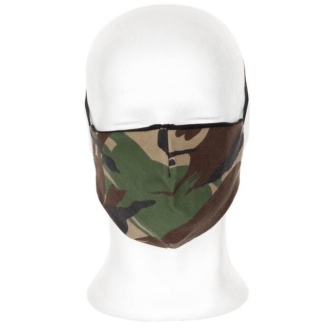 Woodland neus en mondmasker