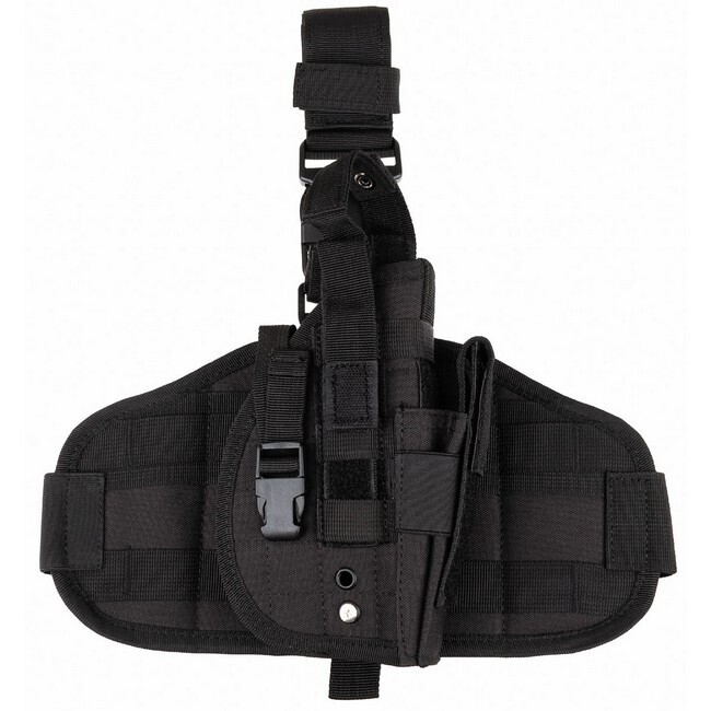Pistoolbeenholster MOLLE Zwart - rechts