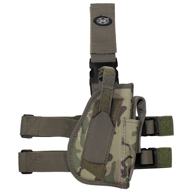 Pistool beenholster,  Operation camo - rechts