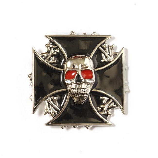 Buckle Cross + Scull