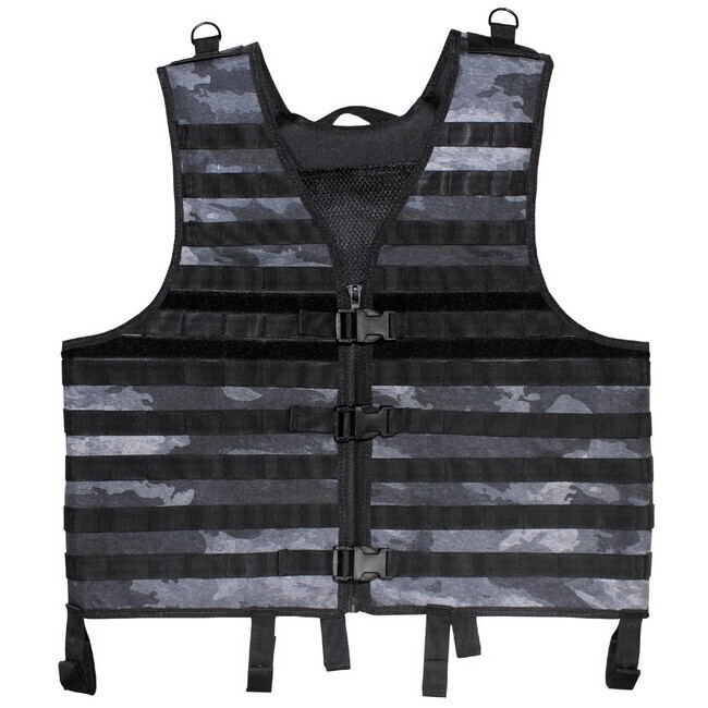 Tactical vest, "Molle light", HDT camo LE, Modular System