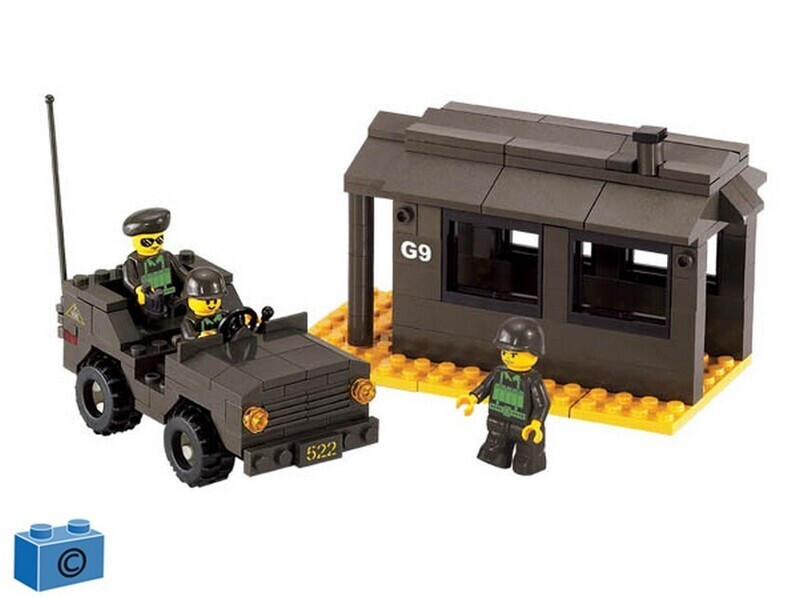 Jeep en wachtpost (6100)