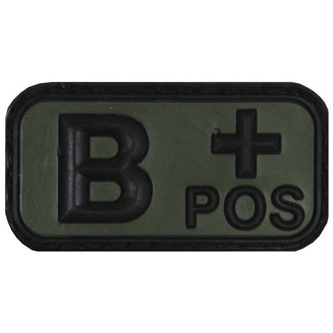 Bloedgroep , groen, "B positief"*