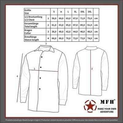 Houthakkershemd rood/zwart Fox outdoor