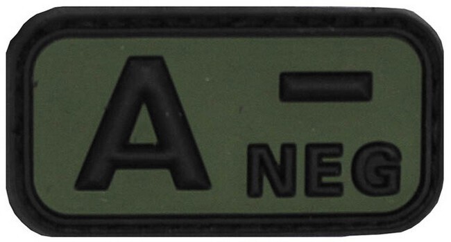 Bloedgroep , groen, "A negatief"