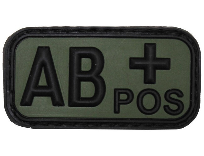 Bloedgroep , groen, "A/B positief*