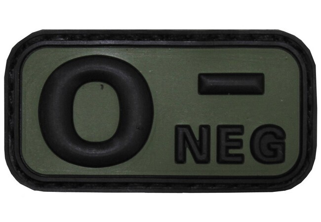 Bloedgroep , groen, "O negatief"