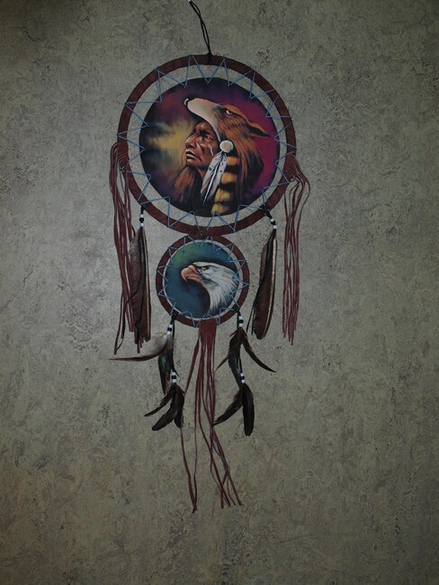 Droomvanger Indiaan met adelaar