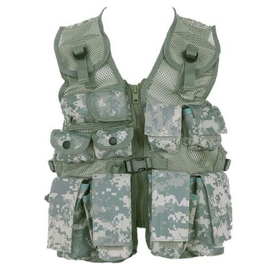 Kinder tactical vest acu