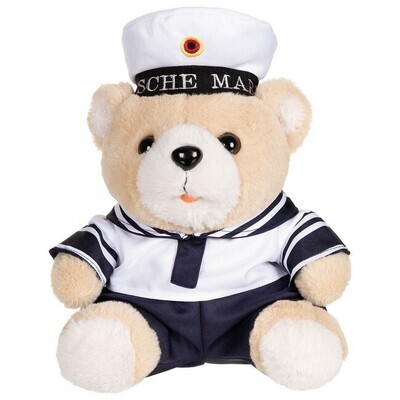 Teddybeer in marine uniform
