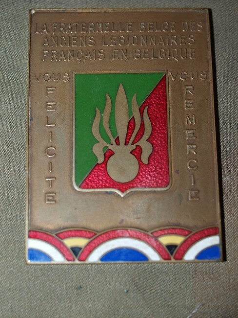 Frankrijk - Vreemdelingen legioen, Medal old Legionairs. (131)