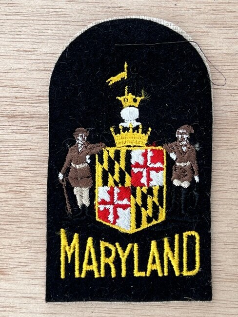 US - Staten patch - Maryland