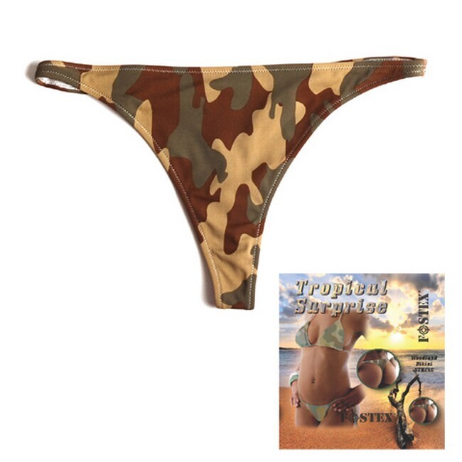 Tropical surprice tanga slip