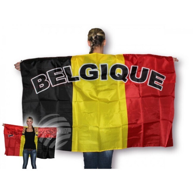 België Poncho vlag (voetbal)