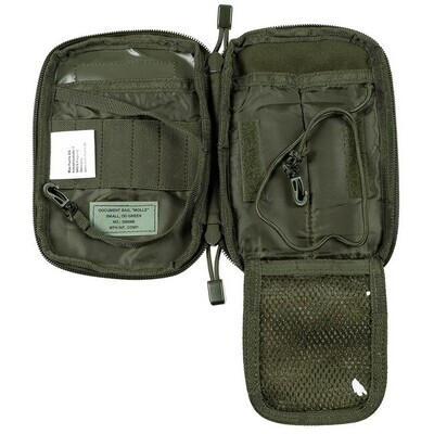 Documenten en smartphone tas (groen)
