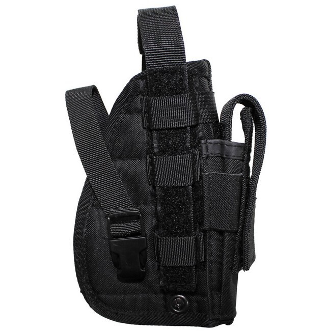 Pistool holster, "MOLLE", rechts, zwart