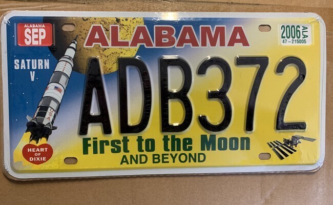 Nummerplaat Alabama (1994)