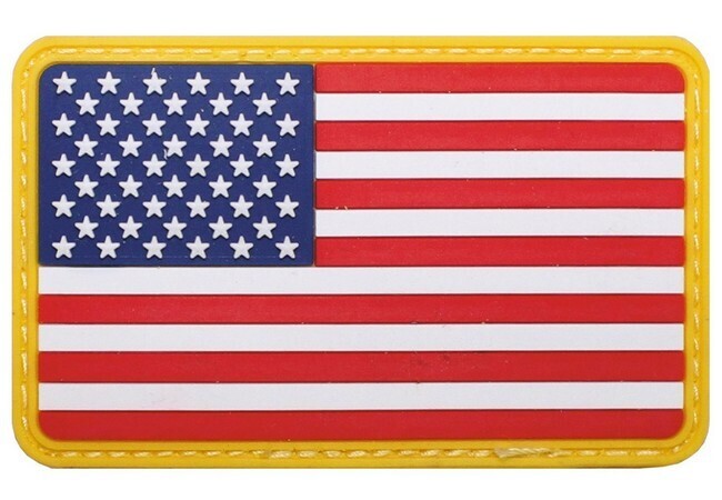 US - US vlag gummi (1410)