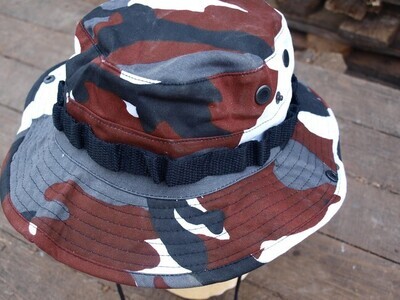 US GI Bushhat - Red Camouflage