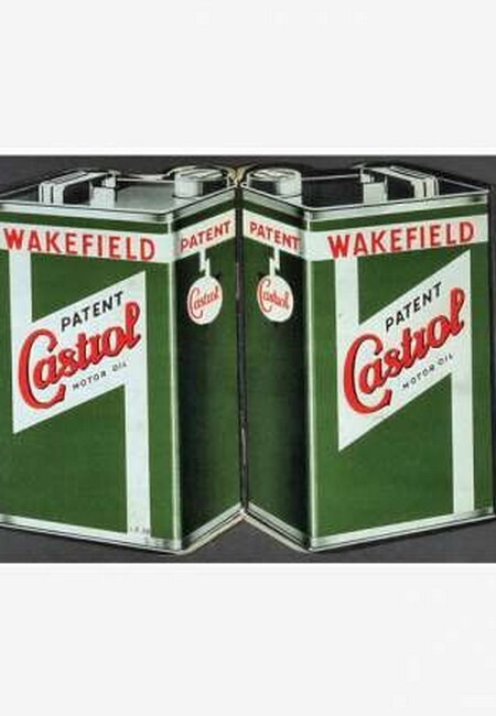 Castrol oil blikken