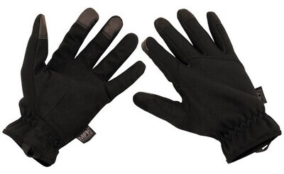 Lichtgewicht tactische handschoen. Zwart