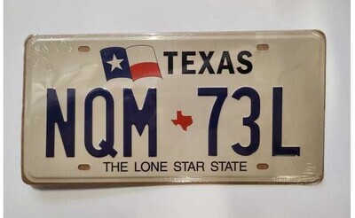 Nummerplaat Texas (2173)