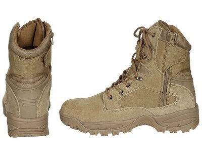 Legerlaars, "Missie", Cordura, gevoerd, coyotebruin